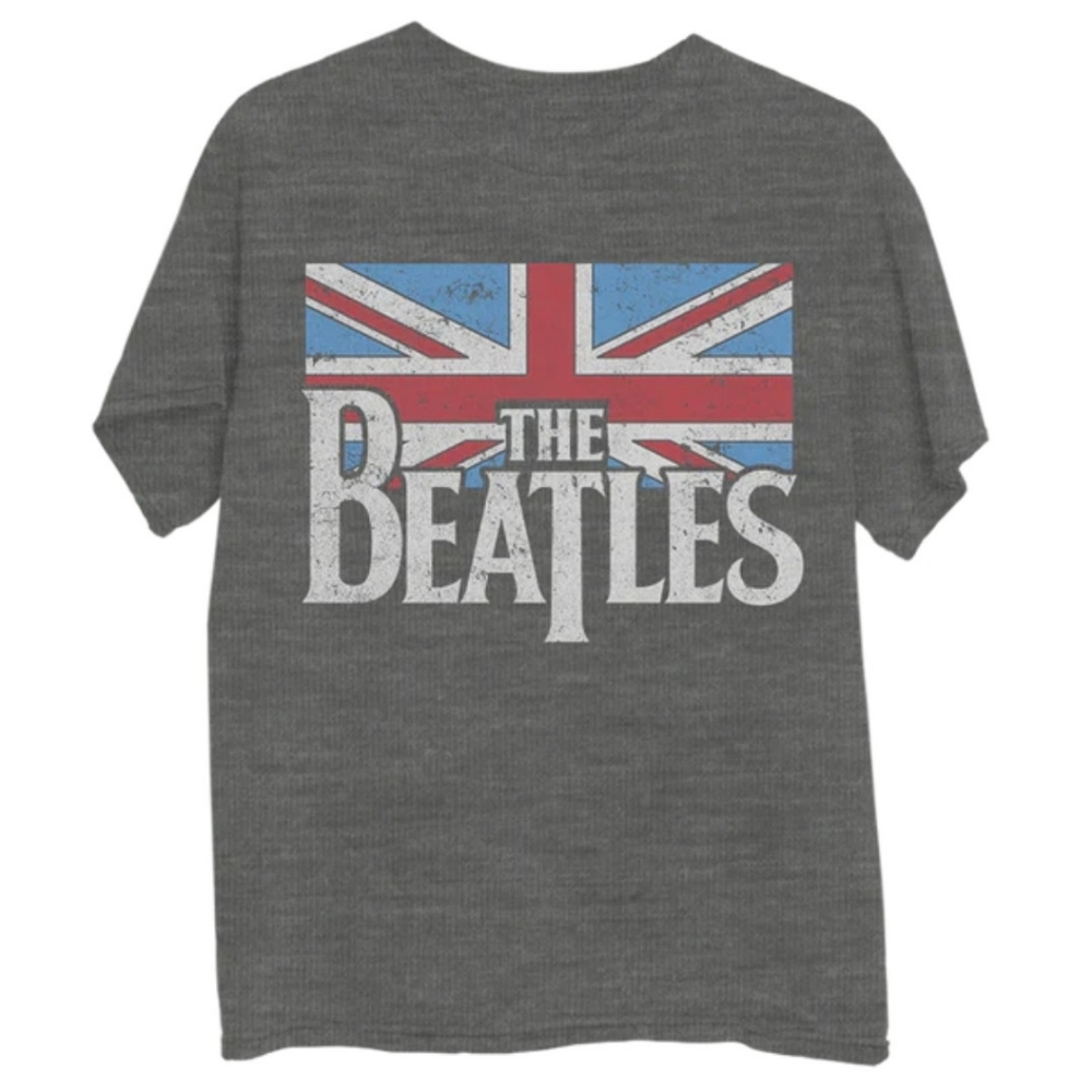 The Beatles Union Jack Navy T-Shirt